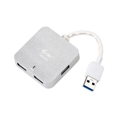 i-tec USB 3.0 Metal HUB 4 Port - passive, U3HUBMETAL402