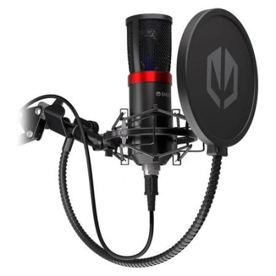 Endorfy mikrofon Streaming / streamovací / rameno / pop-up filtr / 3,5mm jack / USB-C, EY1B004