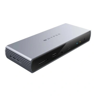 Targus HyperDrive - Dokovací stanice - pro notebook - USB-C / Thunderbolt 4 - 11-slot - HDMI, 2 x Thunderbolt - 2.5 GigE, HDTB4D-EU