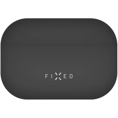 Ultratenké silikonové pouzdro FIXED Silky pro Apple Airpods Pro, černé