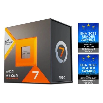 AMD Ryzen 7 7800X3D / LGA AM5 / max. 5,0GHz / 8C/16T / 104MB / 120W TDP / BOX bez chladiče, 100-100000910WOF