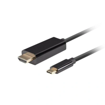 USB-C(M)->HDMI(M) kabel 1m 4K 60Hz černá  