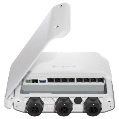 MikroTik RouterBOARD RB5009UPr+S+OUT, 4x 1,4 GHz, 7x Gbit PoE LAN, 1x 2,5 Gbit PoE LAN, USB 3.0, SFP+, L5, RB5009UPr+S+OUT