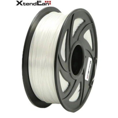 XtendLAN PLA filament 1,75mm lesklý bílý 1kg, 3DF-PLA1.75-SWT 1kg