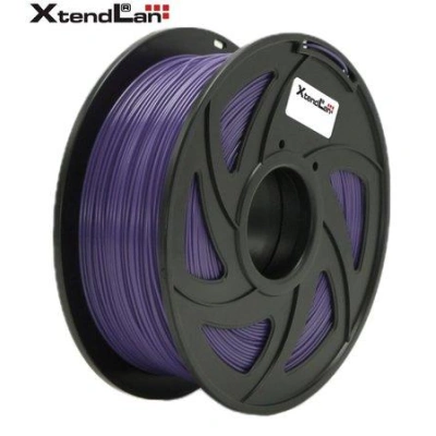 XtendLAN PLA filament 1,75mm zářivě fialový 1kg, 3DF-PLA1.75-FPL 1kg