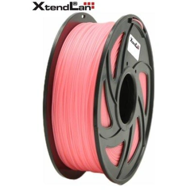 XtendLAN PETG filament 1,75mm zářivě růžový 1kg, 3DF-PETG1.75-FPK 1kg
