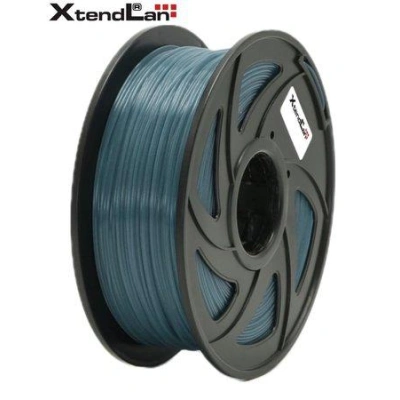XtendLAN PLA filament 1,75mm světle šedý 1kg, 3DF-PLA1.75-LGY 1kg
