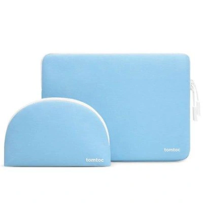Tomtoc puzdro Lady Shell Series with Pouch pre Macbook Pro/Air 13" - Blue, A27-C02B01