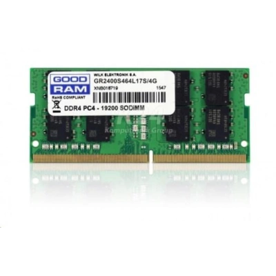 SODIMM DDR4 4GB 3200MHz CL22 GOODRAM 512x16, GR3200S464L22S/4G