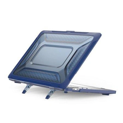 Devia kryt Super Scratch-Proof Hard Jacket pre Macbook Air 13" 2020 - Sapphire Blue, 6938595366598