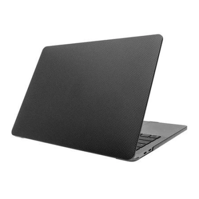 SwitchEasy Touch Protective Case pre MacBook Pro 13" 2020 - Transparent Black, SMBP13059TB22