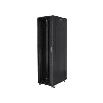 LANBERG Volně stojící skříň 19" 47U/800x1000 (v rozloženém stavu) černá (RAL9004)  , FF01-8047-12B