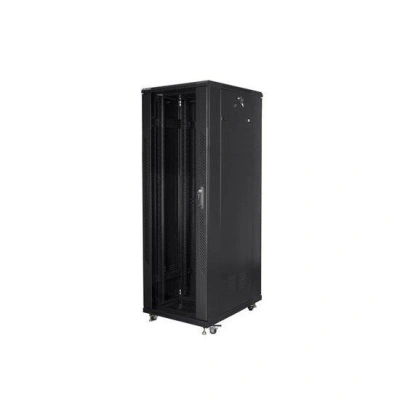 LANBERG Volně stojící skříň 19" 47U/800x800 (v rozloženém stavu) černá (RAL9004)  , FF01-8847-12B