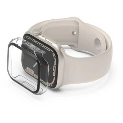 Belkin ochrana displeje 2v1 pro Apple Watch Série 4/5/6/SE/7, 40/41mm, průhledné