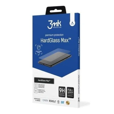 3mk tvrzené sklo HardGlass MAX pro Samsung Galaxy S23 Ultra, černá