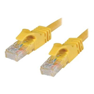 C2G Cat6 Booted Unshielded (UTP) Network Patch Cable - Patch kabel - RJ-45 (M) do RJ-45 (M) - 10 m - UTP - CAT 6 - lisovaný, provedení bez hrbolků, licna - žlutá