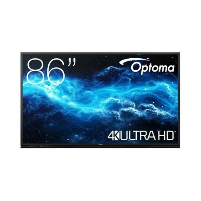 Optoma 3862RK IFPD 86" -  interaktivní dotykový, 4K UHD, multidotyk 40prstu, Android 11, 4GB RAM/ 32GM ROM,, H1F0H05BW101