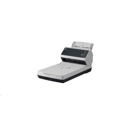 FUJITSU-RICOH skener Fi-8250 A4, deska+průchod, 50ppm, 600dpi, LAN RJ45-1000, USB 3.2,ADF 100listů, 8000 listů za den, #PA03810-B601