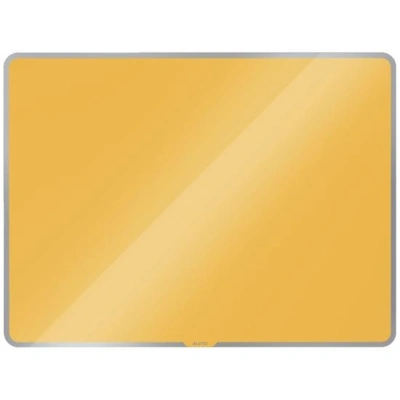 Magnetická tabule na zeď Leitz Cosy 800x600mm, teplá žlutá, 70430019