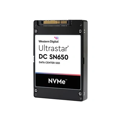 WD Ultrastar DC SN650 WUS5EA176ESP5E3 - SSD - 7.68 TB - interní - 2.5" - U.3 PCIe 4.0 (NVMe), 0TS2374