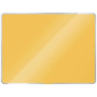 Magnetická tabule na zeď Leitz Cosy 600x400mm, teplá žlutá, 70420019