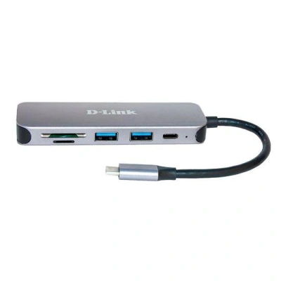 D-Link DUB-2325/E 5-in-1 USB-C Hub with Card Reader, DUB-2325/E