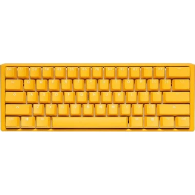 Ducky One 3 Yellow Mini herní klávesnice, RGB LED - MX-Clear (US), DKON2161ST-WUSPDYDYYYC1