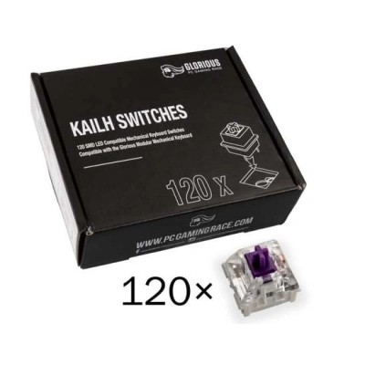 Glorious Kailh Pro Purple Switches (120 Ks), KAI-PURPLE