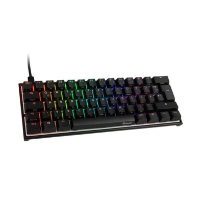 Ducky Mecha Mini herní klávesnice, MX-Silent-Red, RGB-LED - černá, DKME2061ST-SDEPDAAT1