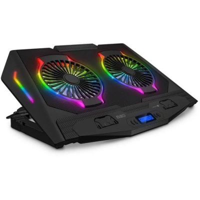 Connect IT NEO RGB chladicí podložka pod notebook, černá, CCP-3020-BK