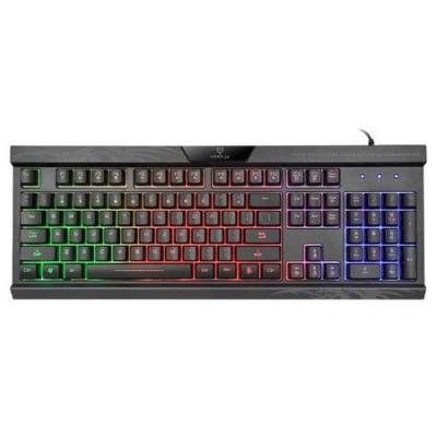 Vertux Gaming Amber Pro Performance Gaming Keyboard - Black (English), TASAMBER