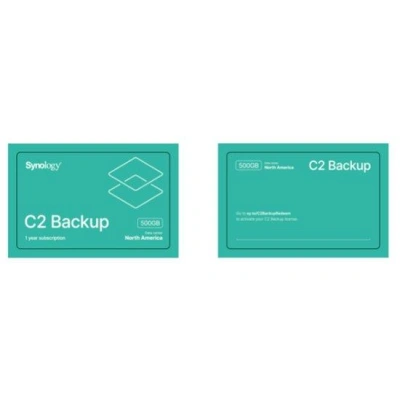 Synology C2 Backup - 500 GB, C2 BACKUP 500G-1Y (EU)