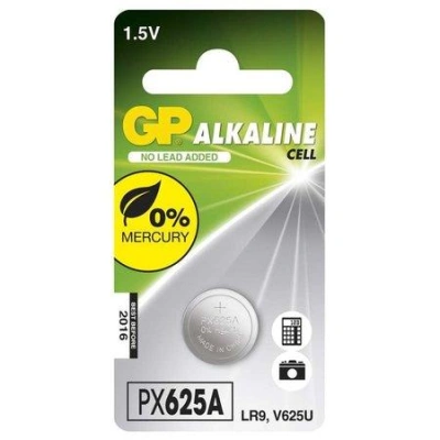 GP 625A Alkalická knoflíková baterie 1Ks, 4891199003820