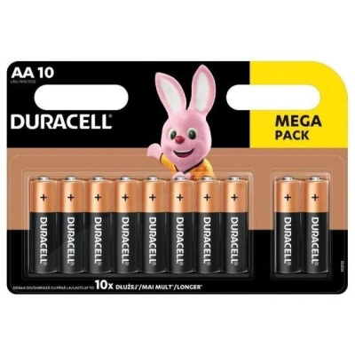 Duracell Basic alkalická baterie 10 ks (AA), 42308