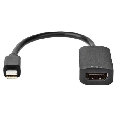 NEDIS redukční kabel/ Mini DisplayPort zástrčka - HDMI zásuvka/ černý/ 20 cm, CCGB37654BK02