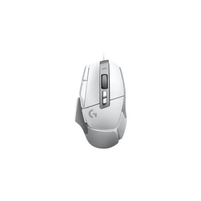 Logitech G502 X - hráčska myš, USB - biela, 910-006146