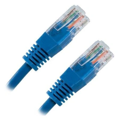 XtendLan patch kabel Cat6, UTP - 3m, modrý