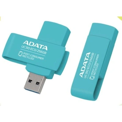 ADATA Flash Disk 128GB UC310E ECO, USB 3.2 , černá, UC310E-128G-RGN