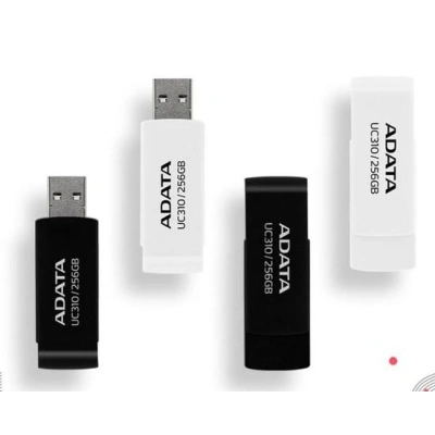 ADATA Flash Disk 128GB UC310, USB 3.2 , černá, UC310-128G-RBK