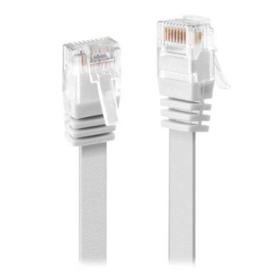 XtendLan Patch kabel Cat 6 UTP 5m - bílý plochý
