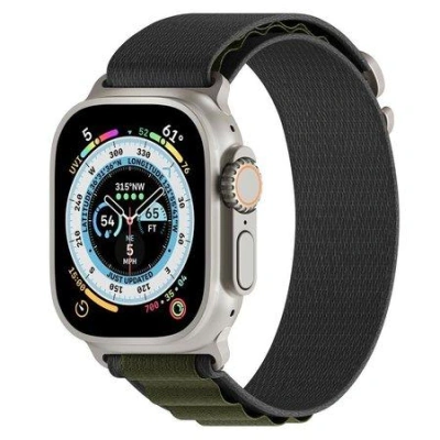 Next One Adventure Loop řemínek Apple Watch 42/44/45/49mm šedý/zelený