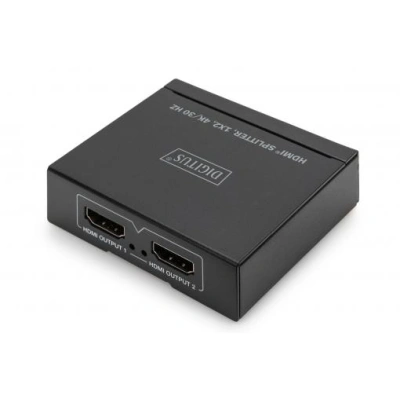 DIGITUS 4K HDMI Splitter, 1x2 4K/30Hz, černá, DS-45340