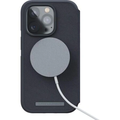 Njor? byELEMENTS - Pouzdro s klopou pro mobilní telefon - genuine - kompatibilita s MagSafe - kůže full-grain, recyklovaný plast - černá - pro Apple iPhone 14 Pro