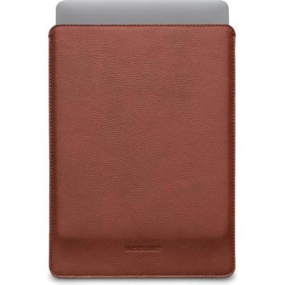 Woolnut kožené Sleeve pouzdro pro 14" MacBook Pro hnědé, WN-MBP14-S-1413-CB
