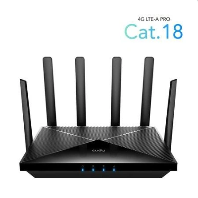 Cudy AC1200 Wi-Fi 4G LTE Cat 12 Router, detach.ant, LT12_EU