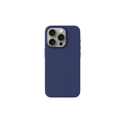 Epico Mag+ Silicone Case for iPhone 15 Pro - MagSafe compatible - modrá