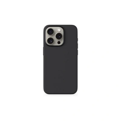 Epico Mag+ Silicone Case for iPhone 15 - MagSafe compatible - černá