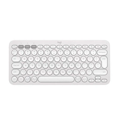 Logitech klávesnice Pebble Keys 2 K380s, CZ, bezdrátová, bílá, 920-011852