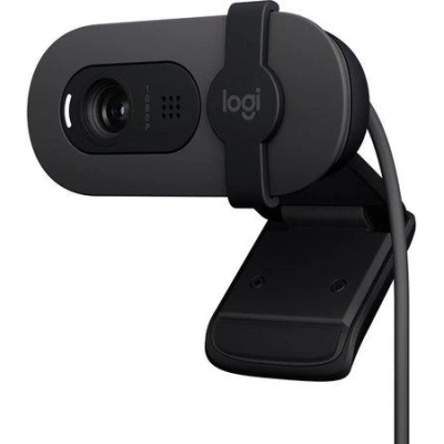 Logitech Brio 100 Full HD Webcamera, černá, 960-001585