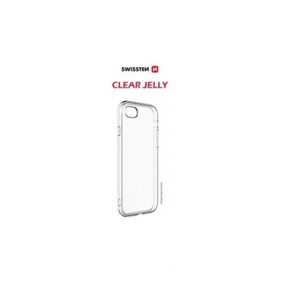 Swissten pouzdro clear jelly Apple iPhone 15 PLUS transparentní
